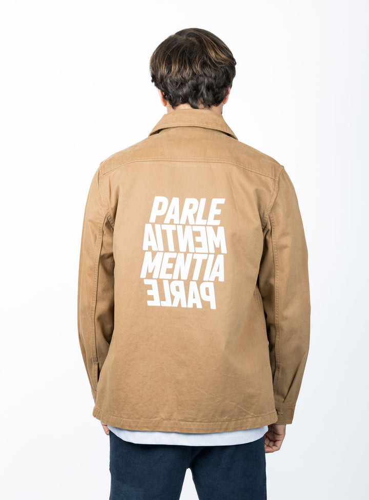 Distant Swell Worker Jacket - Washed Camel