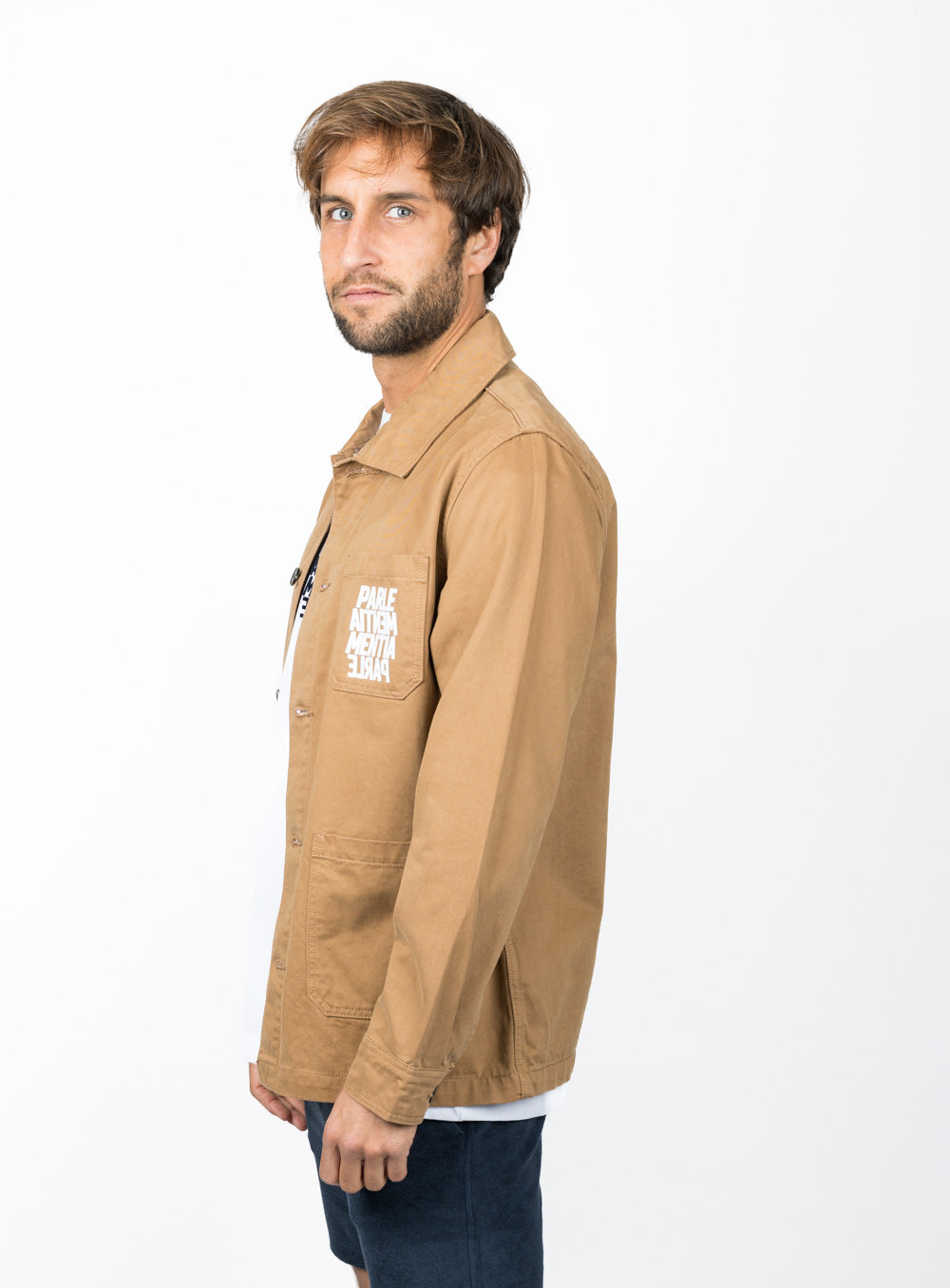 Distant Swell Worker Jacket - Washed Camel