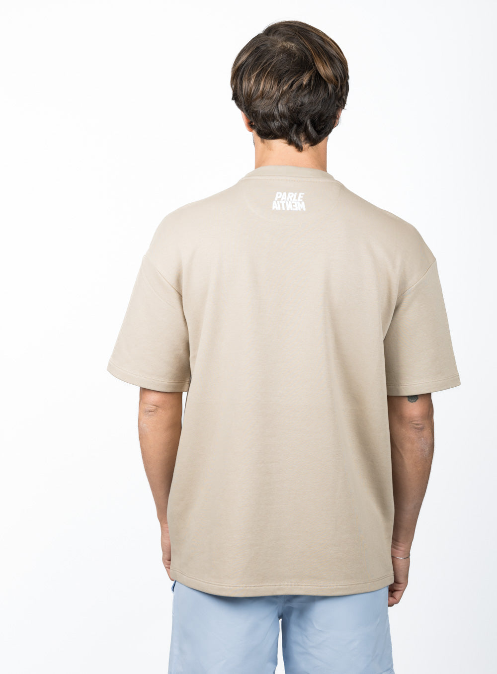 Distant Swell Oversized SS Tee - Wet Sand