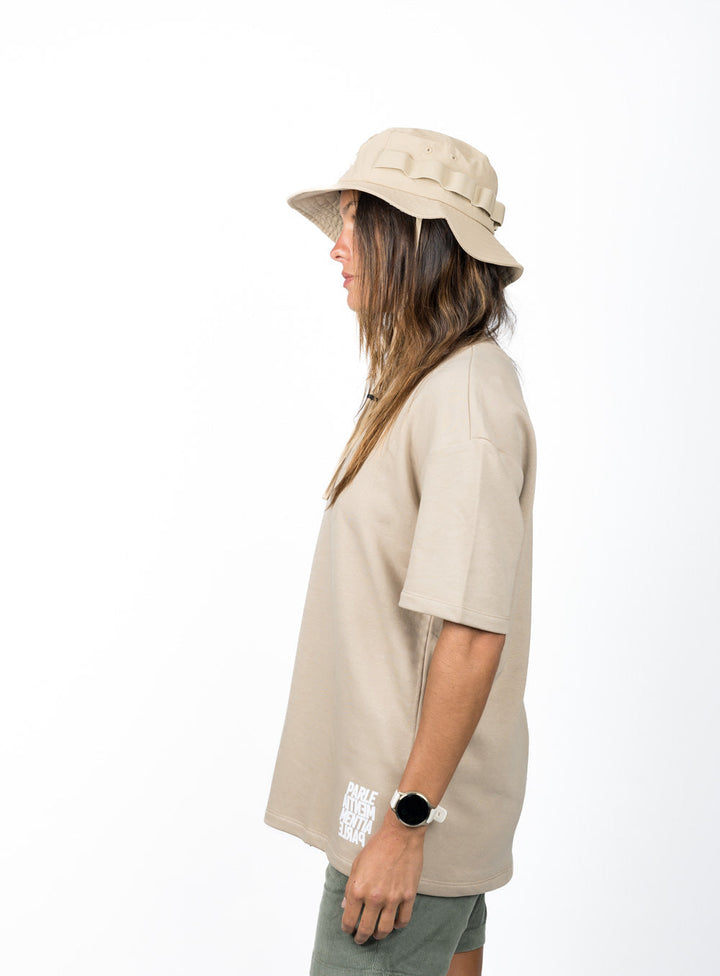 Distant Swell Oversized Ws SS Tee - Wet Sand