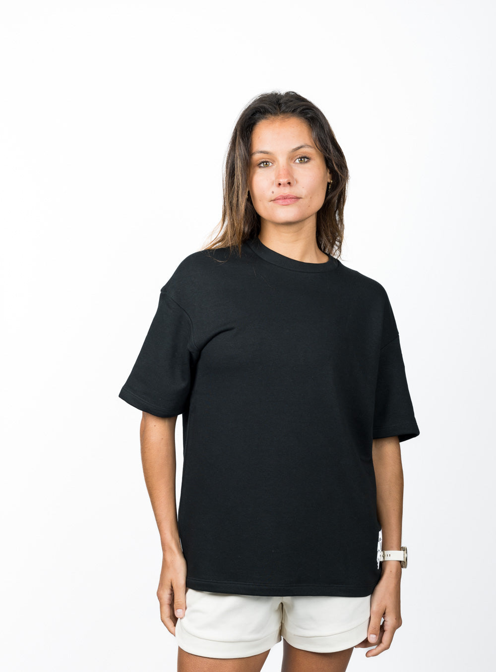 Distant Swell Oversized Ws SS Tee - Black