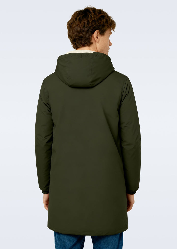 Parka fourré kaki - tri Easysurf