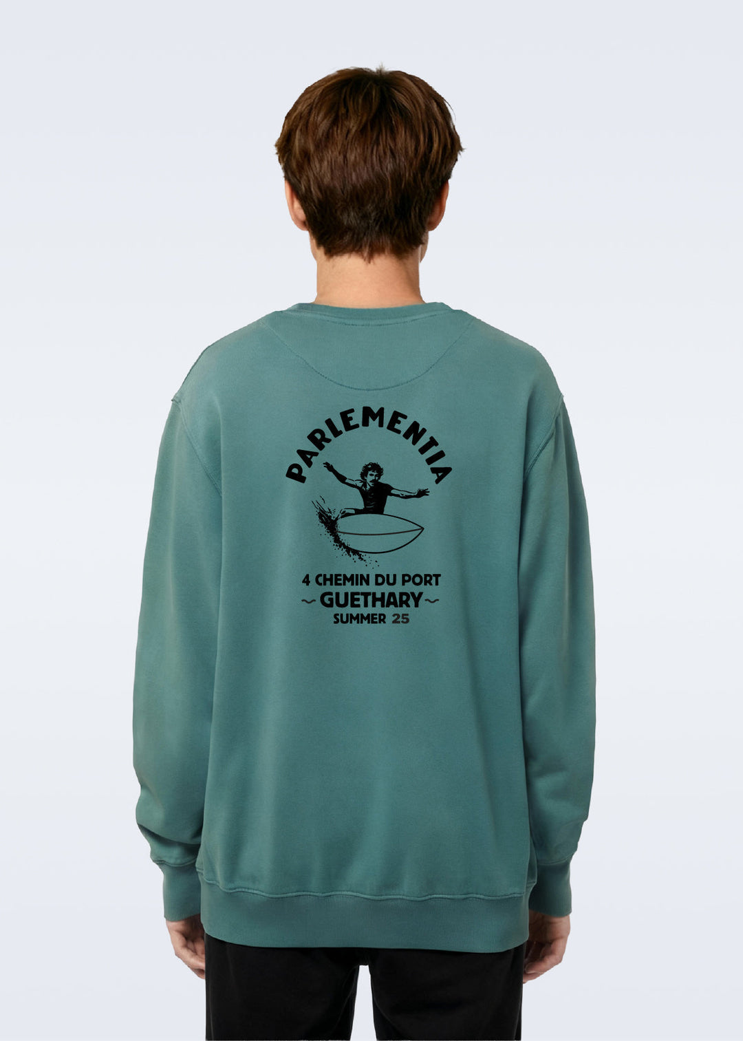 Sweat used green ~ black Guéthary S25