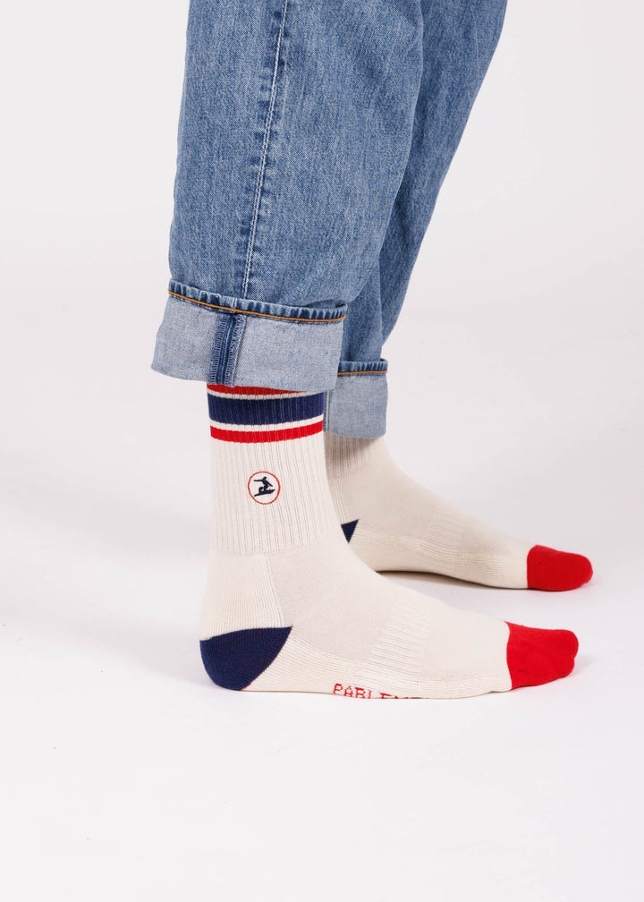 Socks vintage white - bi Easysurf