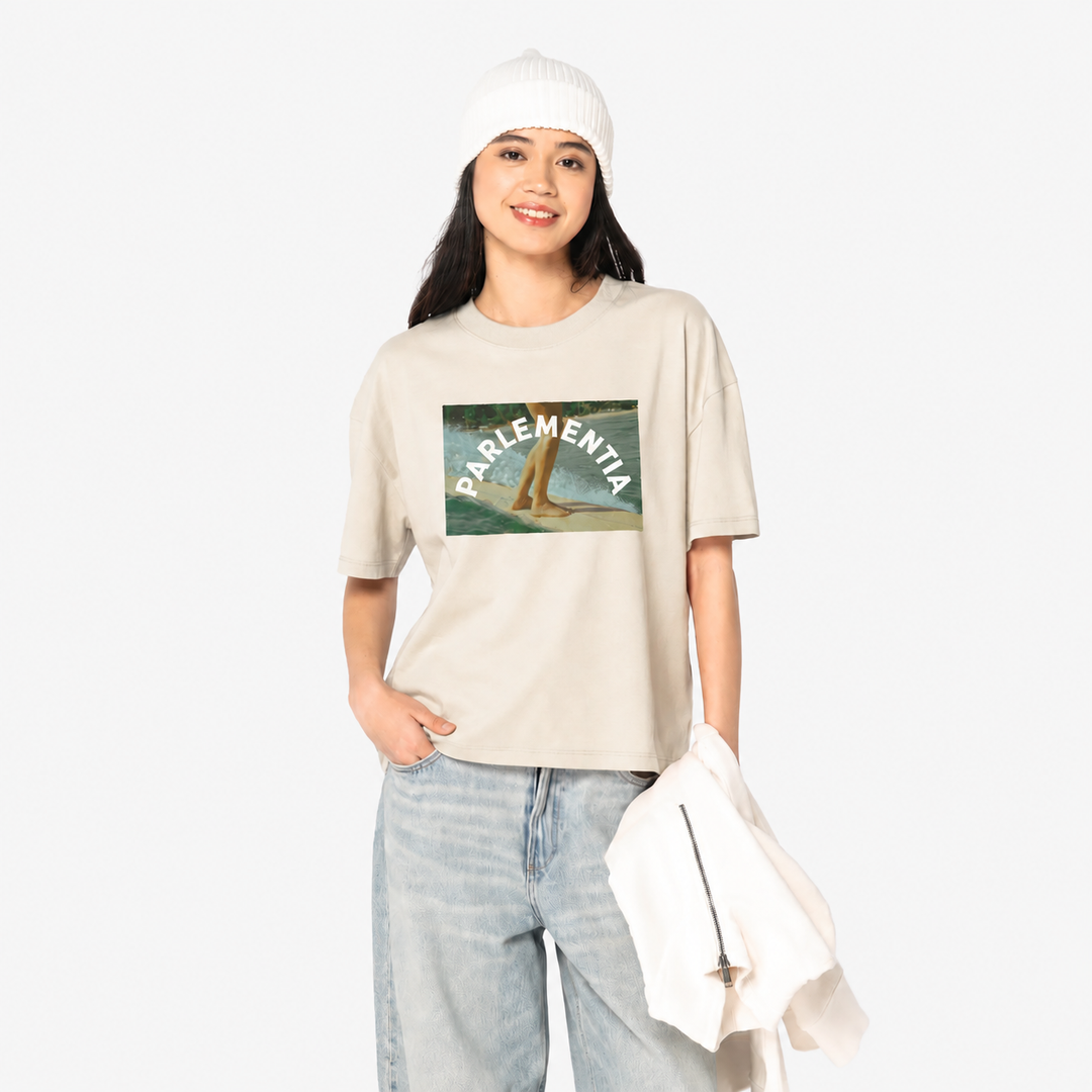 Coastal Index SS Tee - Ivory