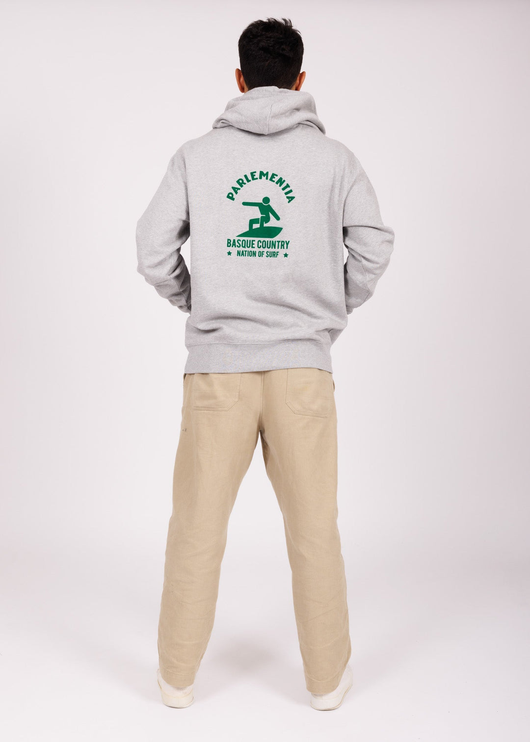 Hoodie grey - green Easysurf