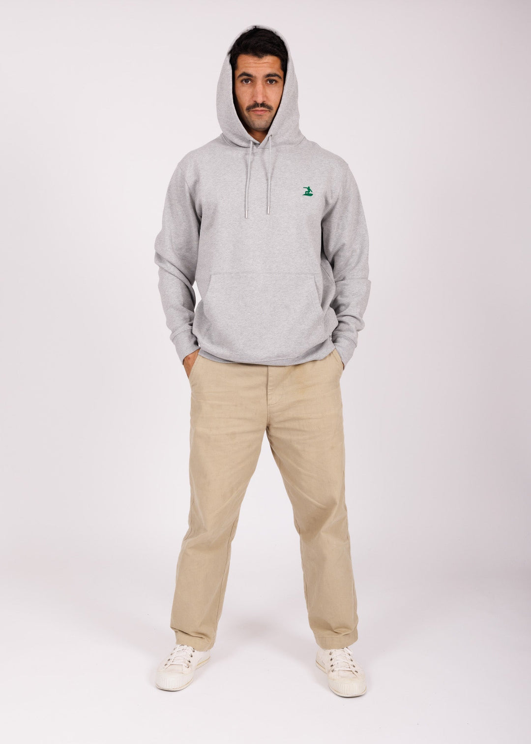 Hoodie grey - green Easysurf