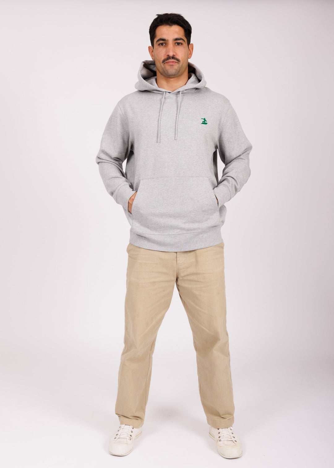 Hoodie grey - green Easysurf