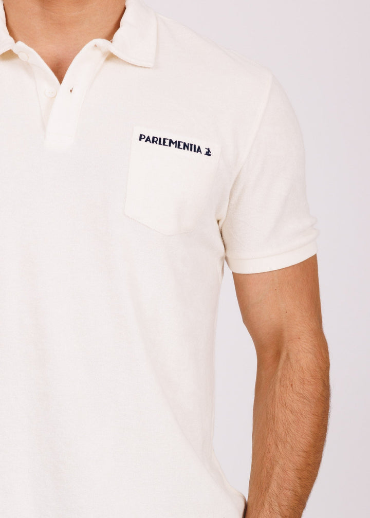 Off-white polo shirt - navy Easysurf
