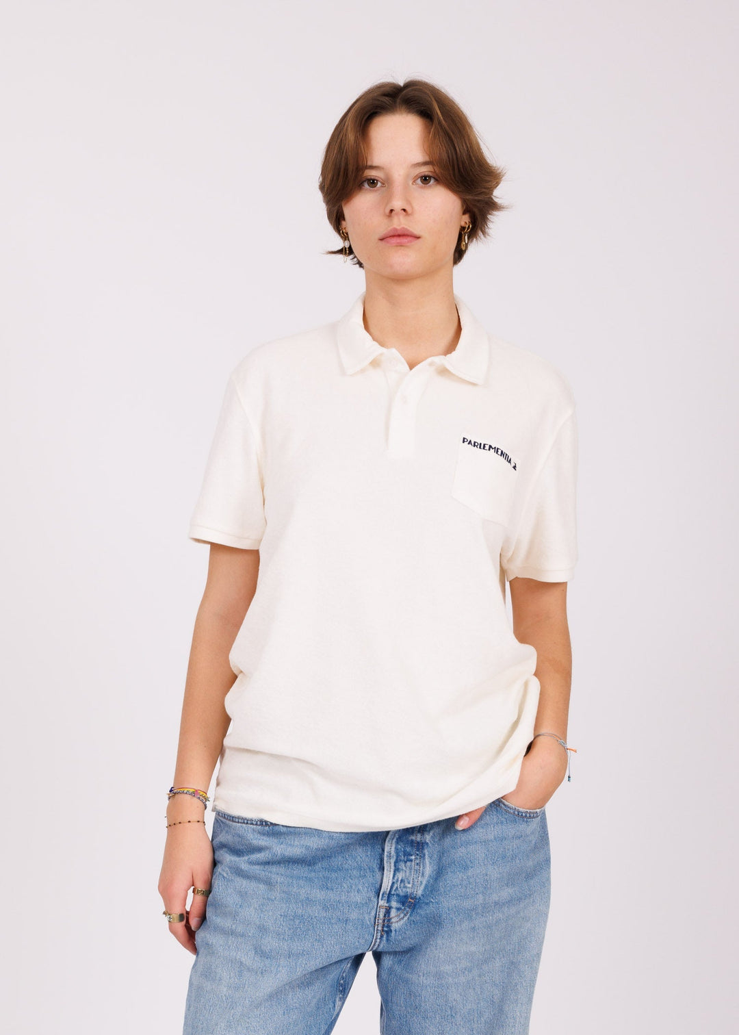 Off-white polo shirt - navy Easysurf