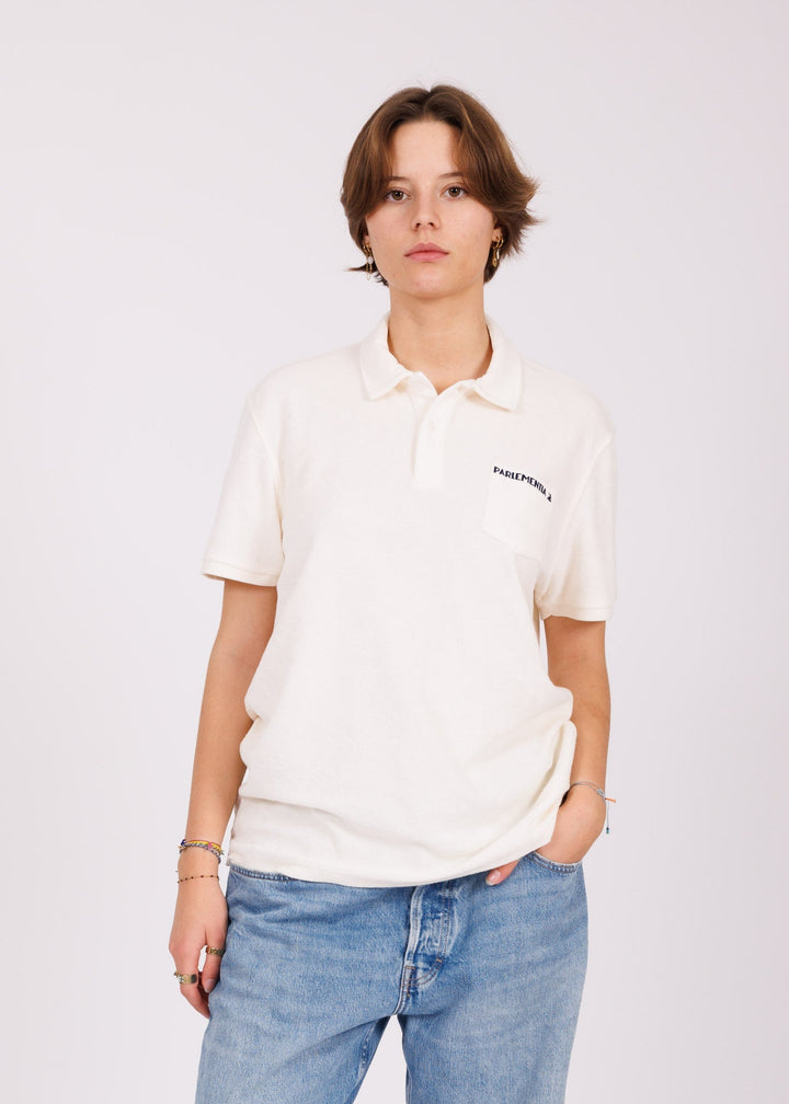 Off-white polo shirt - navy Easysurf