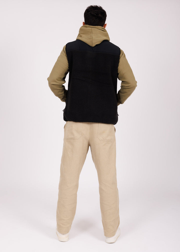 Shepherd zip black - white Parlementia