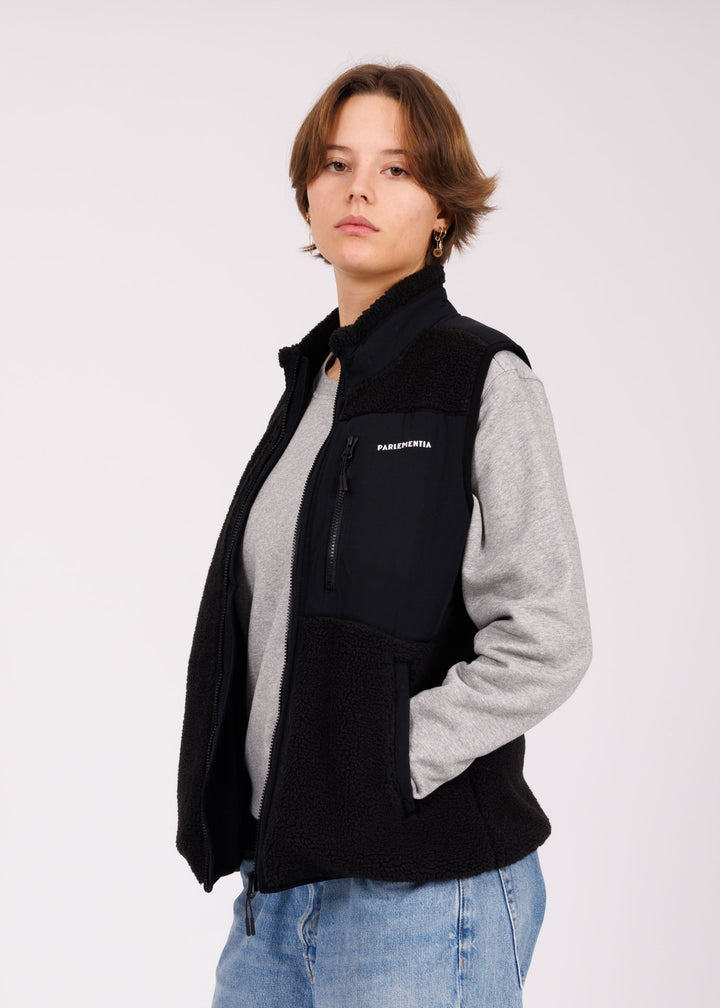 Shepherd zip black - white Parlementia