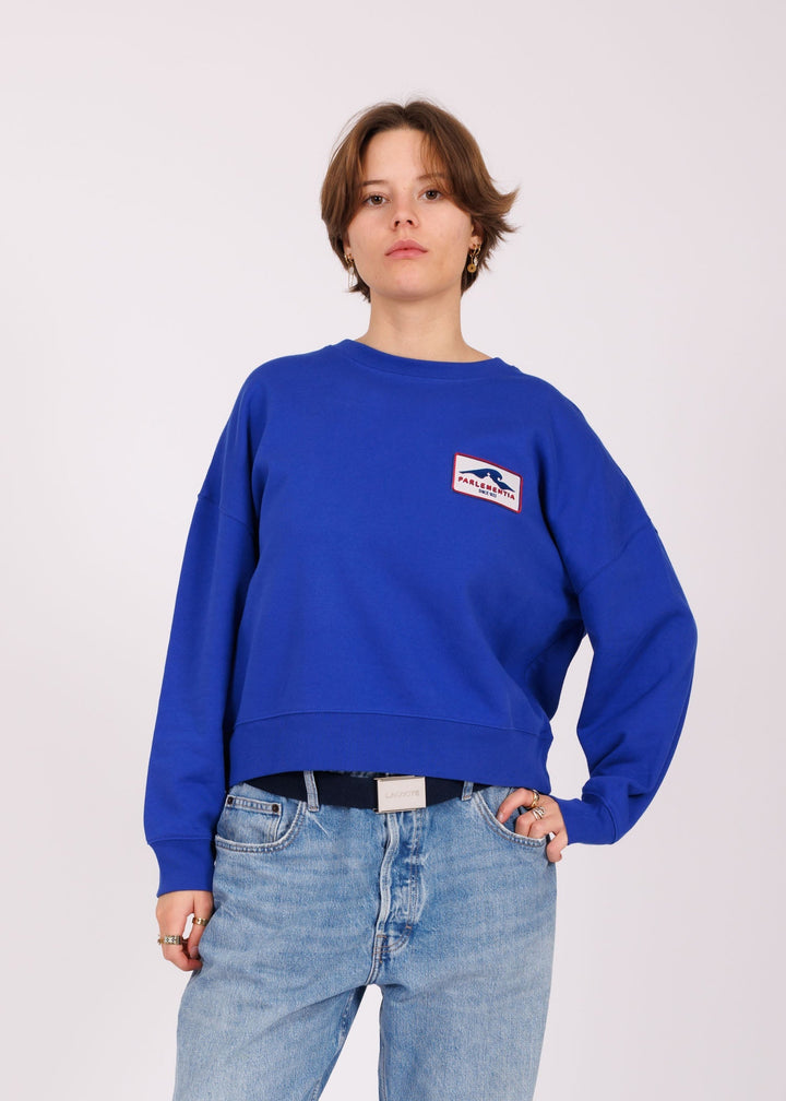Sweat girl worker blue - Hill patch