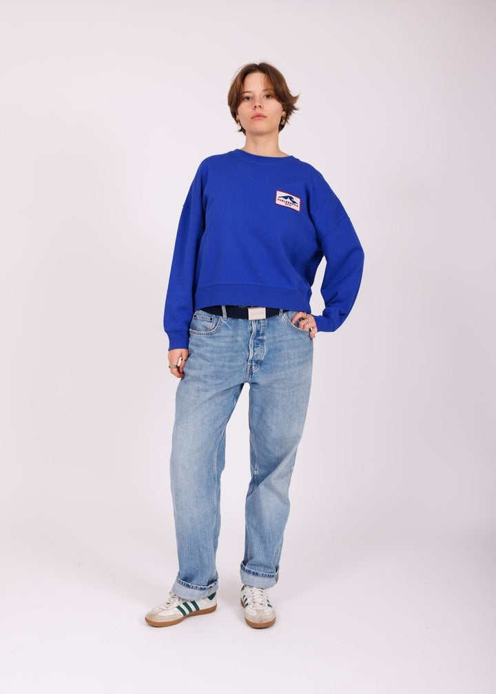 Sweat girl worker blue - Hill patch