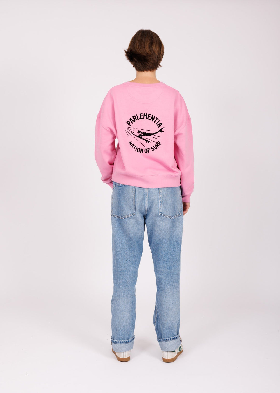 Sweat girl pink - black Mermaid