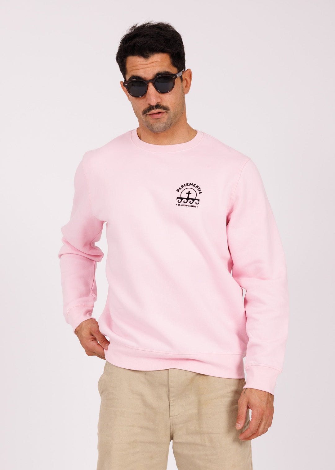 Sweat mixte pink - black Chapel