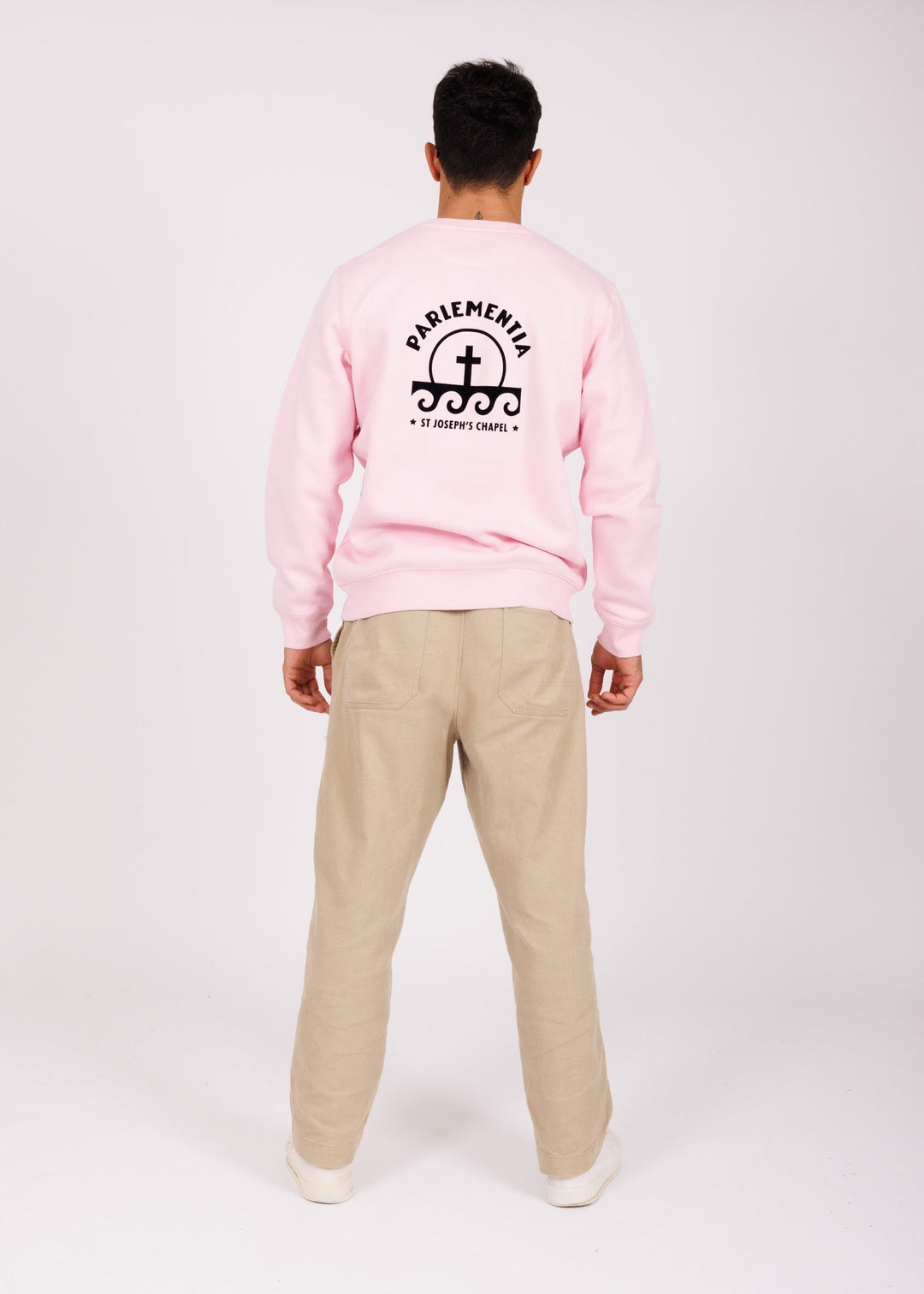 Sweat mixte pink - black Chapel
