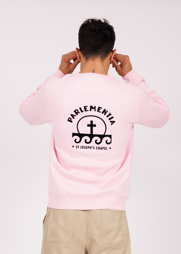 Sweat mixte pink - black Chapel