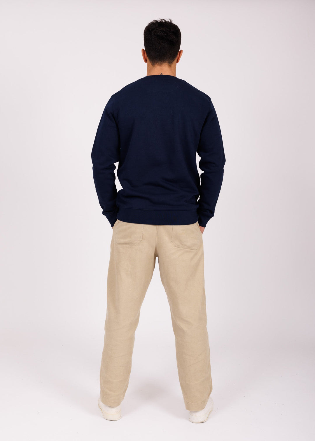 Sweat navy - red P&
