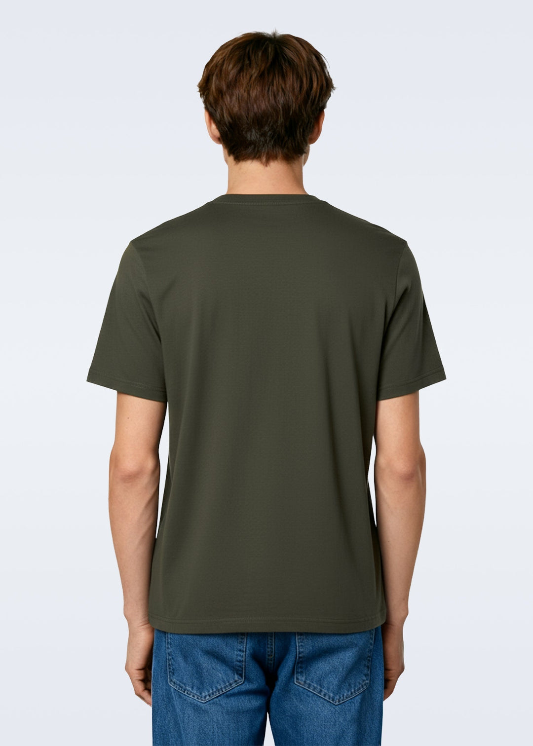 T-shirt brodé kaki - tri Easysurf