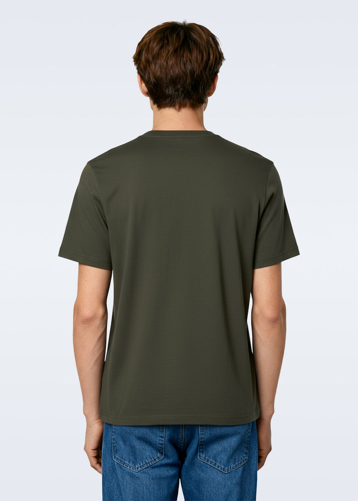 T-shirt brodé kaki - tri Easysurf