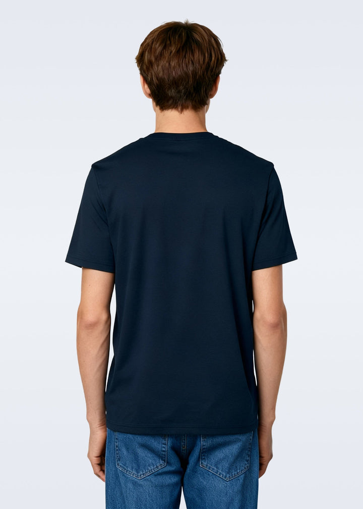 T-shirt brodé navy - tri Easysurf