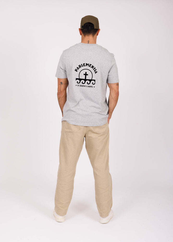 T-shirt grey - black Chapel