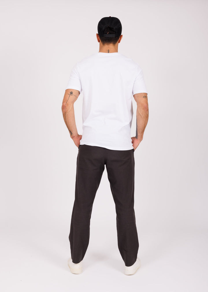 White T-shirt - blue Whale