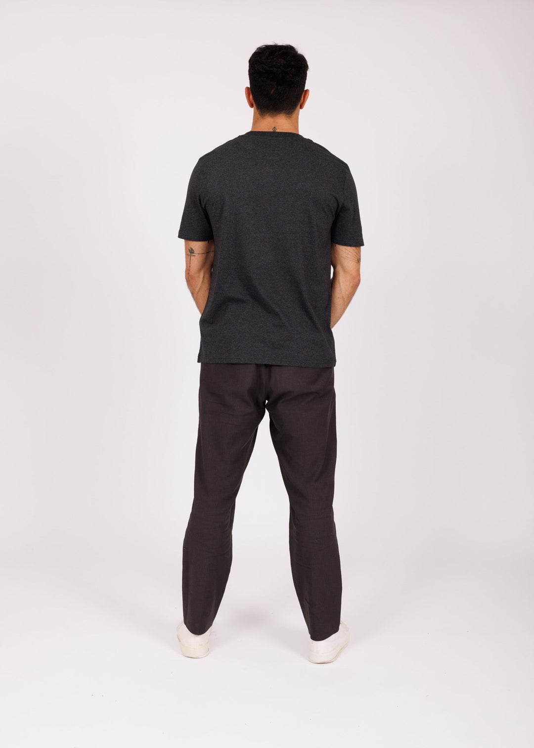 T-shirt dark grey - red Myth
