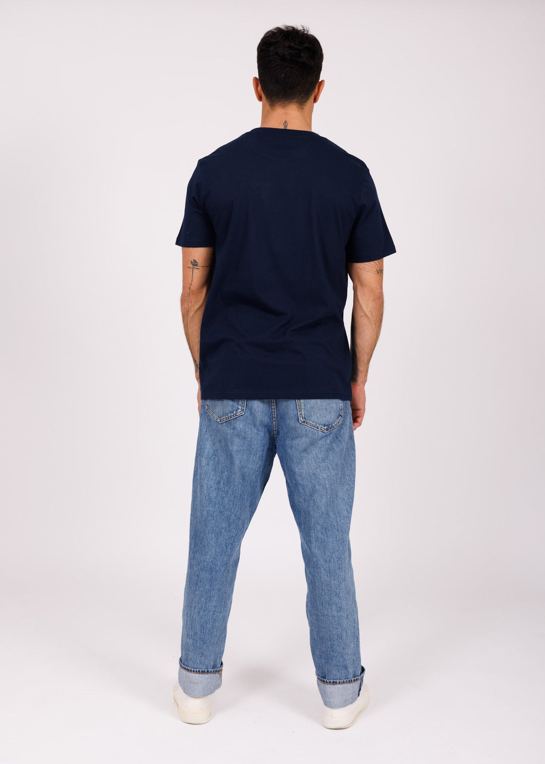 T-shirt navy - yellow Easysurf