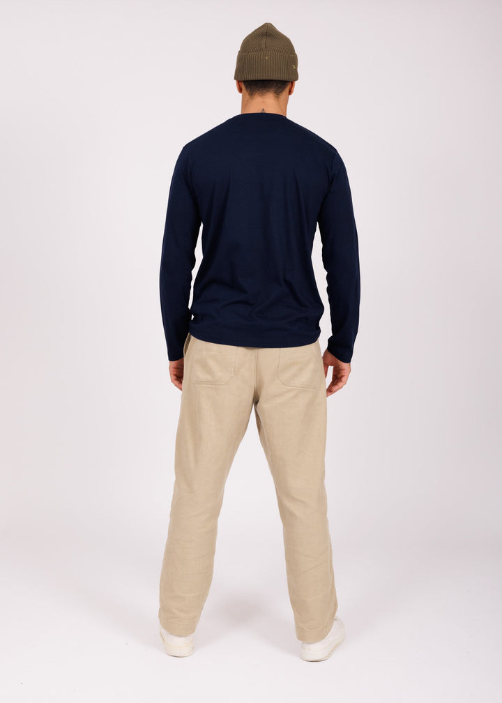 T-shirt ML navy - red easysurf