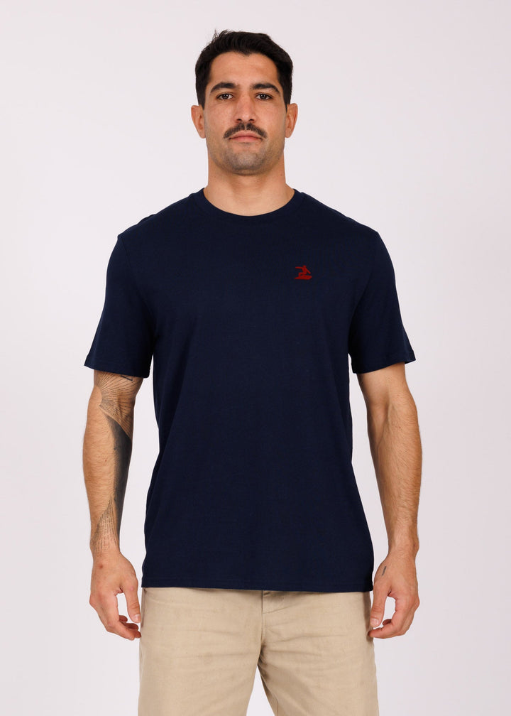 T-shirt navy - heart red Easysurf