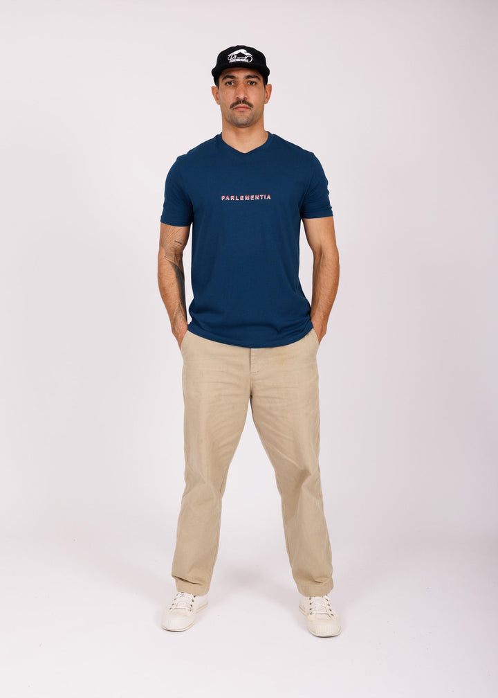 T-shirt peacock blue ~ bi Nation