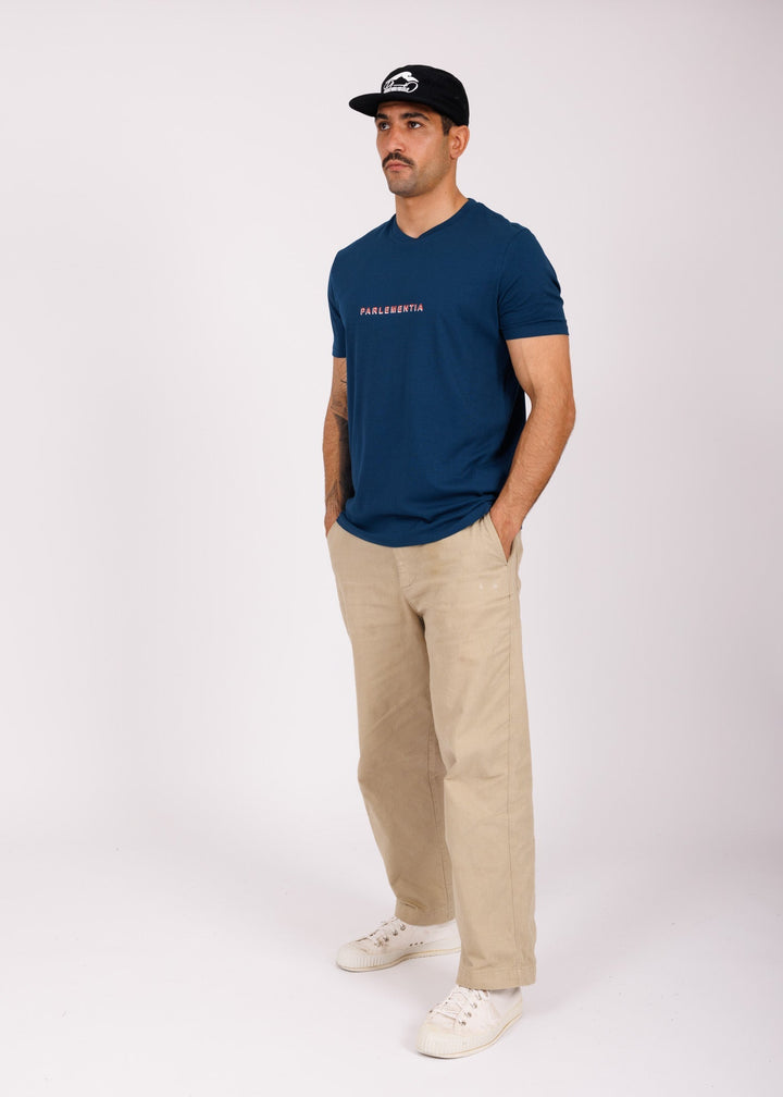 T-shirt peacock blue ~ bi Nation