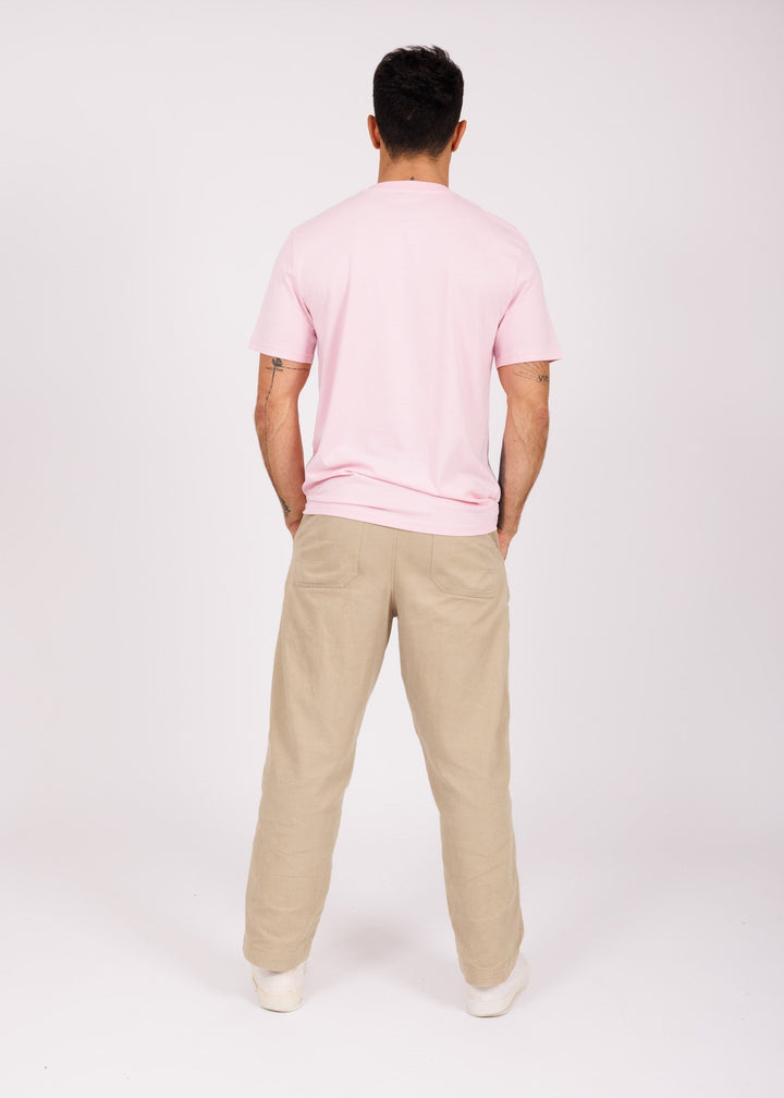 T-shirt mixte pink - white P&