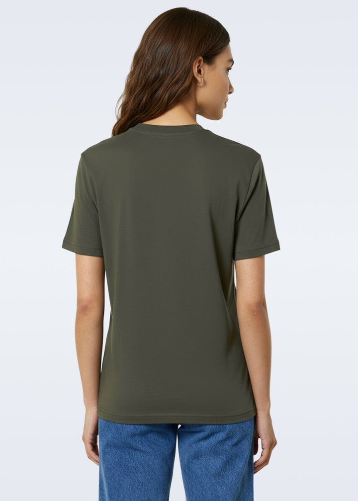 T-shirt brodé kaki - tri Easysurf