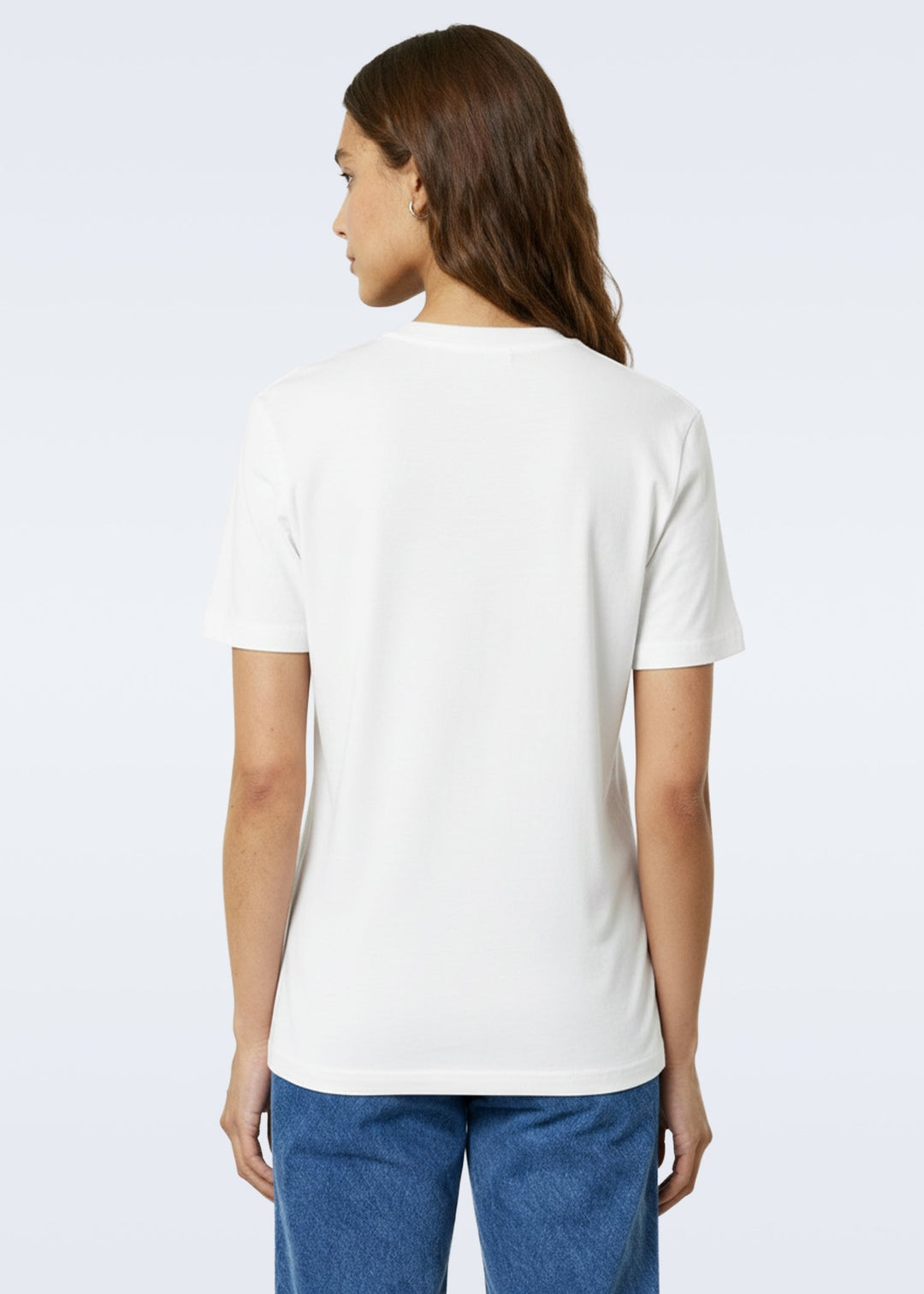 T-shirt brodé white - tri Easysurf