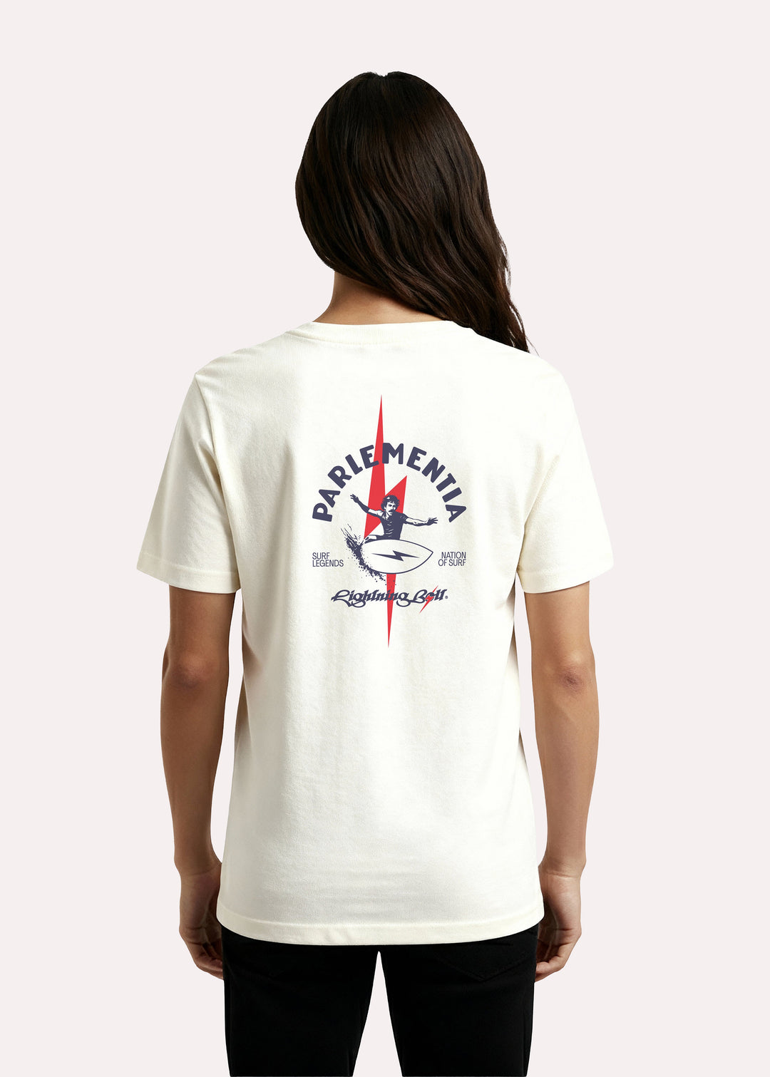 T-shirt Mixte Parlementia x Lightning Bolt 70&