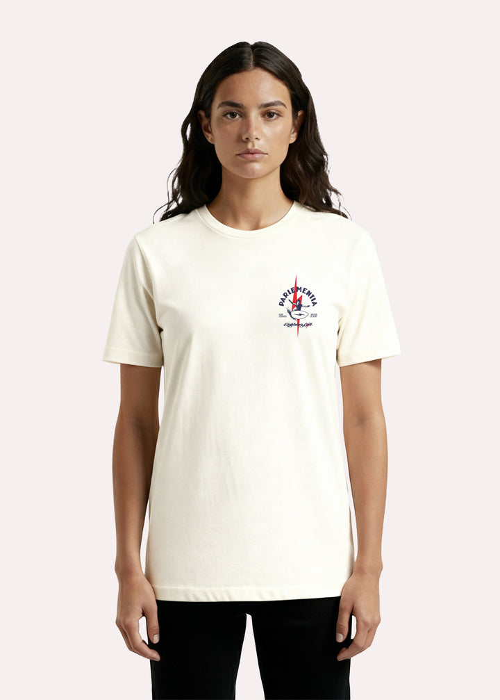 T-shirt Mixte Parlementia x Lightning Bolt 70&