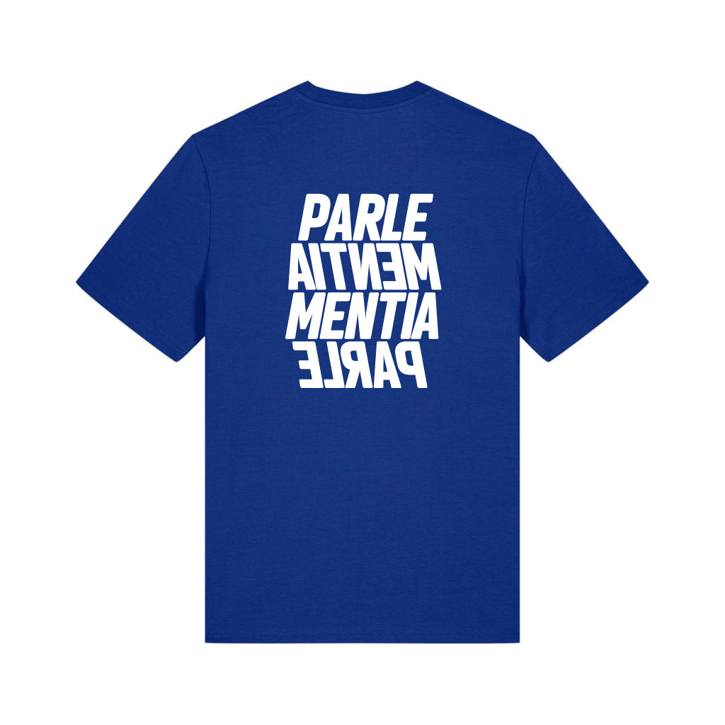 T-shirt worker blue ~ white Swell